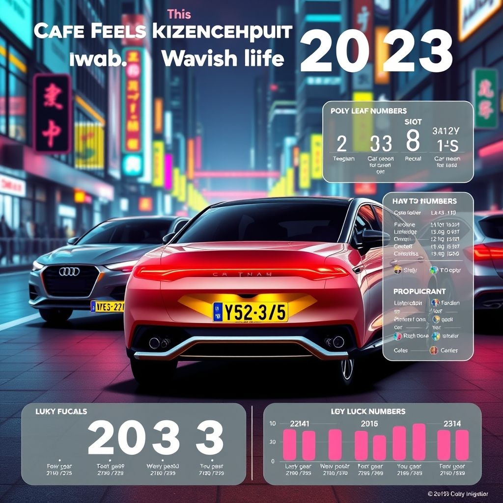 อัพเดทเทรนด์เลขทะเบียนรถเสริมโชคปี 2023